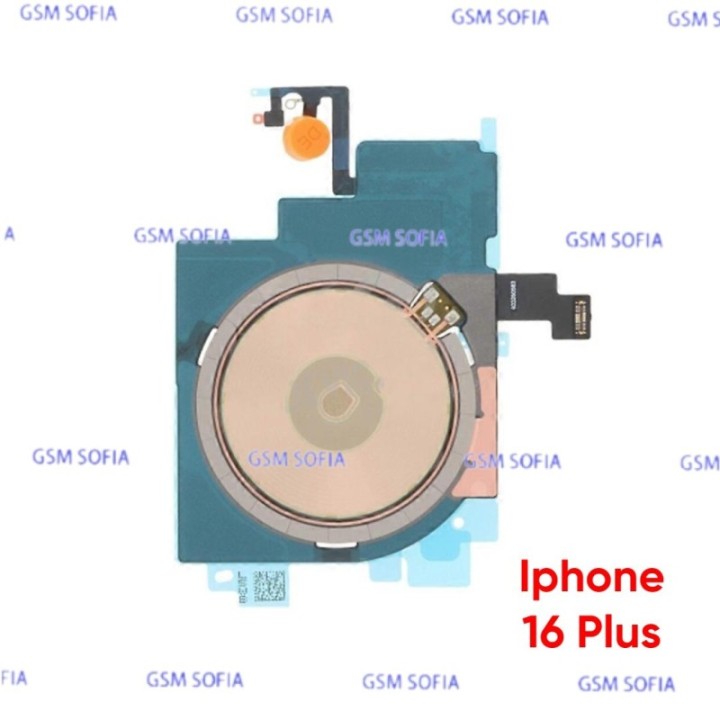 Flex De Antena NFC De Carga Inalámbrica + Flex Flash Para IPhone 16 Plus