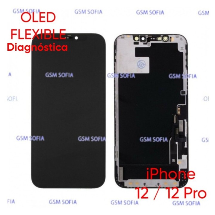 Pantalla Completa OLED FLEXIBLE Diagnóstica Para IPhone 12 / 12 Pro