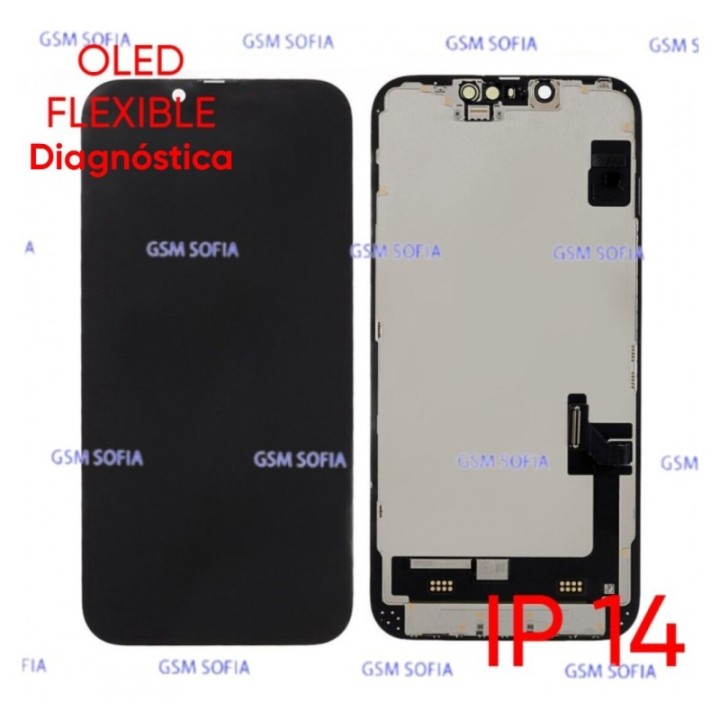 Pantalla Completa OLED FLEXIBLE Diagnóstica Para IPhone 14