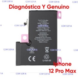 Bateria Diagnóstica Y Genuino Para Iphone 12 pro max