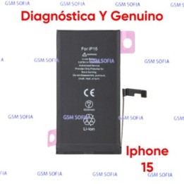 Bateria Diagnóstica Y Genuino Para Iphone 15