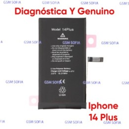 Bateria Diagnóstica Y Genuino Para Iphone 14 plus