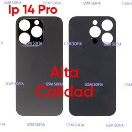 Tapa trasera calidad Extra para iPhone 14 Pro - Negro