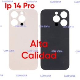Tapa trasera calidad Extra para iPhone 14 Pro - Oro