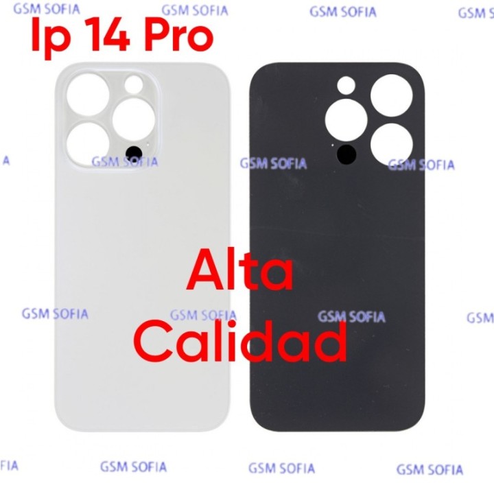 Tapa trasera calidad Extra para iPhone 14 Pro - Blanco