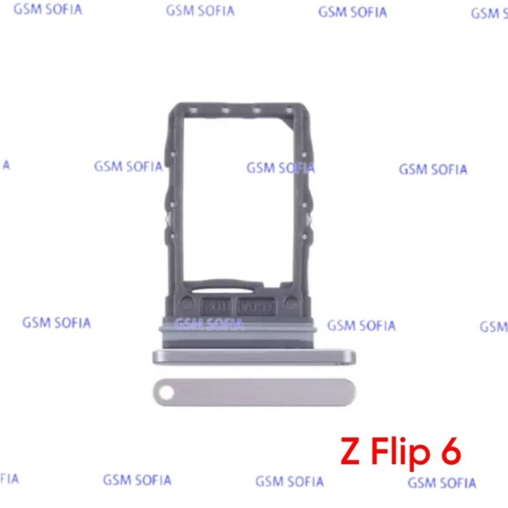 Bandeja sim Para Samsung Galaxy Z Flip 6 5G/ F741B -Plata