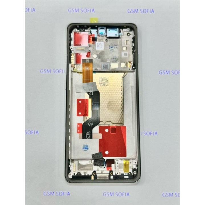Pantalla para Motolora Edge 60 Pro Con Marco Negro (Original Service Pack)