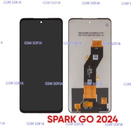 Pantalla Completa COMPATIBLE SIN MARCO Para Tecno Spark Go 2024