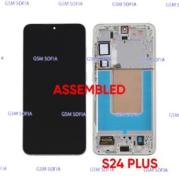 Pantalla Completa ORI CON MARCO ASSEMBLED Para Samsung S24 Plus / S926 - Plata
