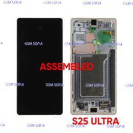 Pantalla Completa ORI CON MARCO ASSEMBLED Para Samsung S25 Ultra / S938B - Titanio