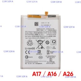 Bateria Compatible Para Samsung Galaxy A16 4G / A16 5G / A17 4G /A17 5G / A26 5G