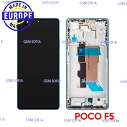 Pantalla Completa Ori Servipack con marco Para Pocophone F5 / Poco F5 - AZUL