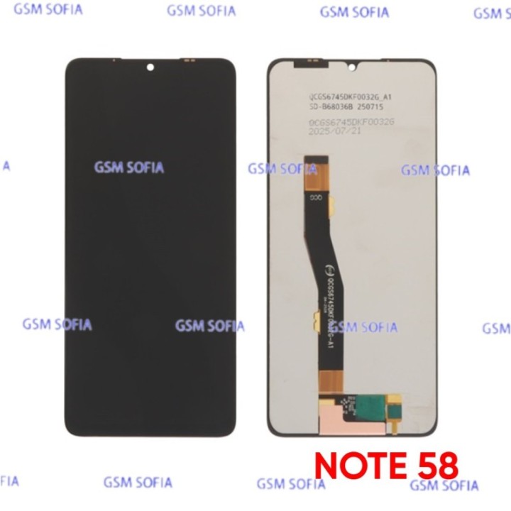 Pantalla Completa Sin Marco Para Doogee Note 58 / NOTE 58 PRO