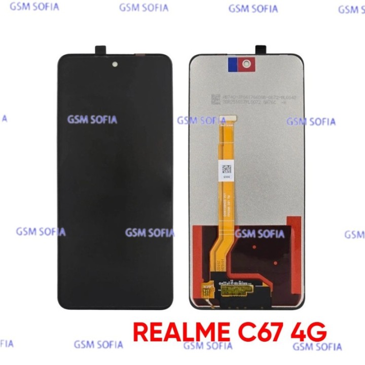 Pantalla Completa Sin Marco Para Oppo Realme C67 4G