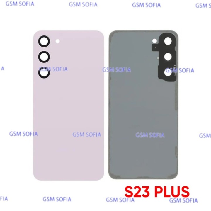 Tapa trasera con Lente Calidad Premium Para Samsung Galaxy S23 PLUS / S916B - Violeta