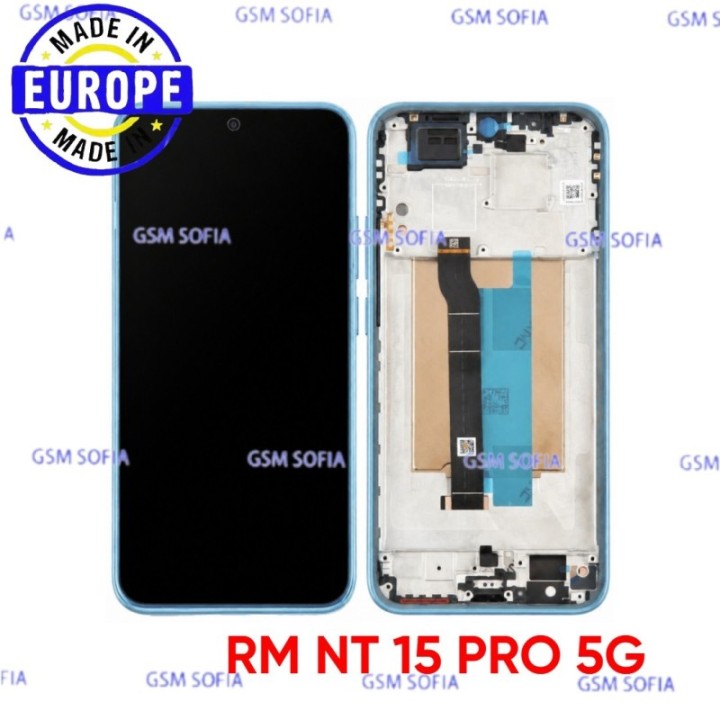 Pantalla Completa Ori Servipack Con Marco Para Xiaomi Redmi Note 15 Pro 5G - Azul