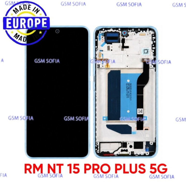 Pantalla Completa Ori Servipack Con Marco Para Xiaomi Redmi Note 15 Pro Plus 5G - Azul