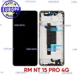 Pantalla Completa Ori Servipack Con Marco Para Xiaomi Redmi Note 15 Pro 4G - Negro