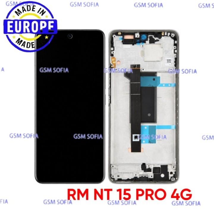 Pantalla Completa Ori Servipack Con Marco Para Xiaomi Redmi Note 15 Pro 4G - Negro