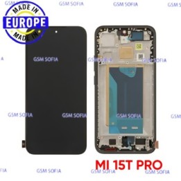 Pantalla Completa Ori Servipack con marco Para Xiaomi 15T Pro - Negro