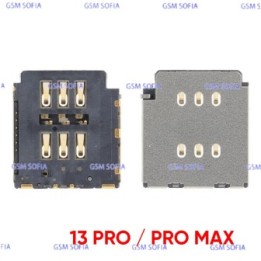 Conector Con Lector De Tarjeta SIM para iPhone 13 PRO / 13 PRO MAX