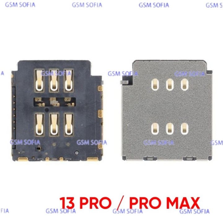 Conector Con Lector De Tarjeta SIM para iPhone 13 PRO / 13 PRO MAX