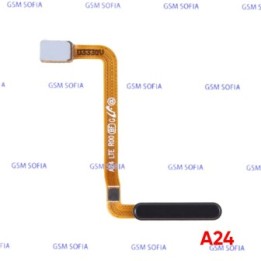 Flex Huella Y Power Para Samsung Galaxy A24 4G / A245F - Negro