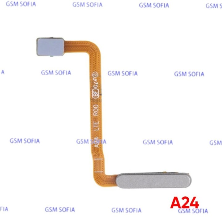 Flex Huella Y Power Para Samsung Galaxy A24 4G / A245F - Plata