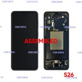 Pantalla Completa Ori Con Marco ASSEMBLED Para Samsung Galaxy S26 / S942B - Negro