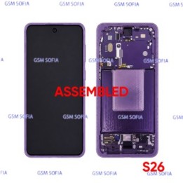 Pantalla Completa Ori Con Marco ASSEMBLED Para Samsung Galaxy S26 / S942B - Violeta