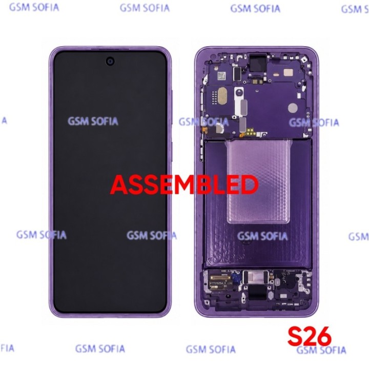 Pantalla Completa Ori Con Marco ASSEMBLED Para Samsung Galaxy S26 / S942B - Violeta