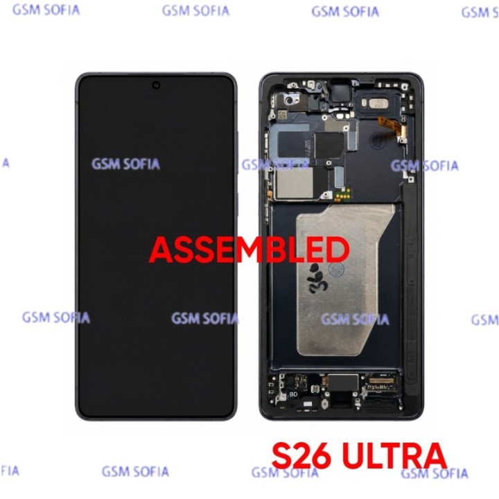 Pantalla Completa Ori Con Marco ASSEMBLED Para Samsung Galaxy S26 Ultra / S948B - Negro