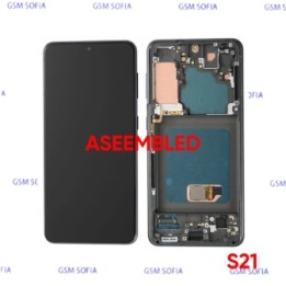 Pantalla Completa Ori Aseembled Para Samsung Galaxy S21 / G991B - Negro