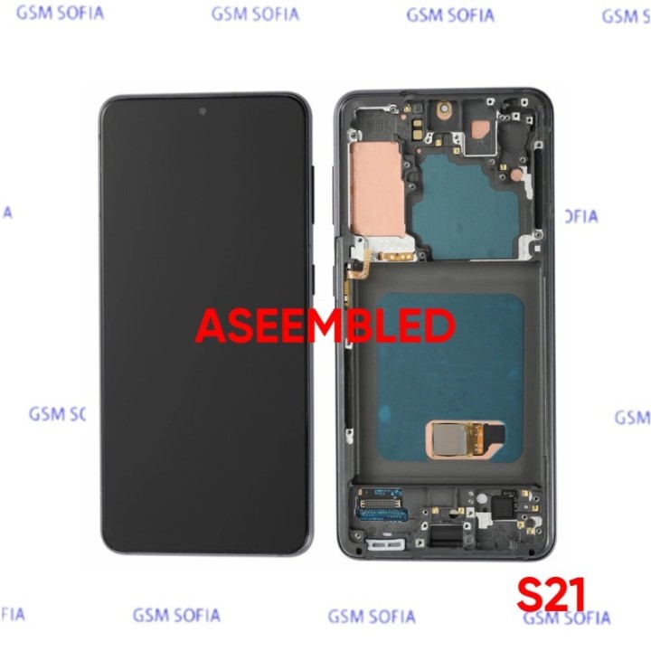 Pantalla Completa Ori Aseembled Para Samsung Galaxy S21 / G991B - Negro