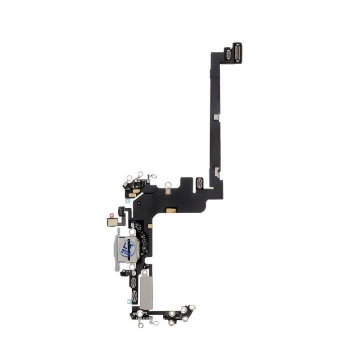 Flex con conector de carga tipo-c blanco para iPhone 17 Pro original original