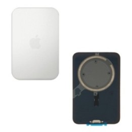 Tapa trasera con imán para iPhone 17 Pro plata