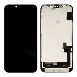 Pantalla completa para iPhone 16E negra original reparada