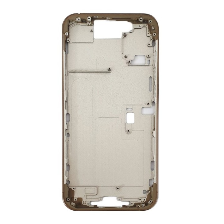 Carcasa intermedia para iPhone 16 Pro Max titanio color desierto