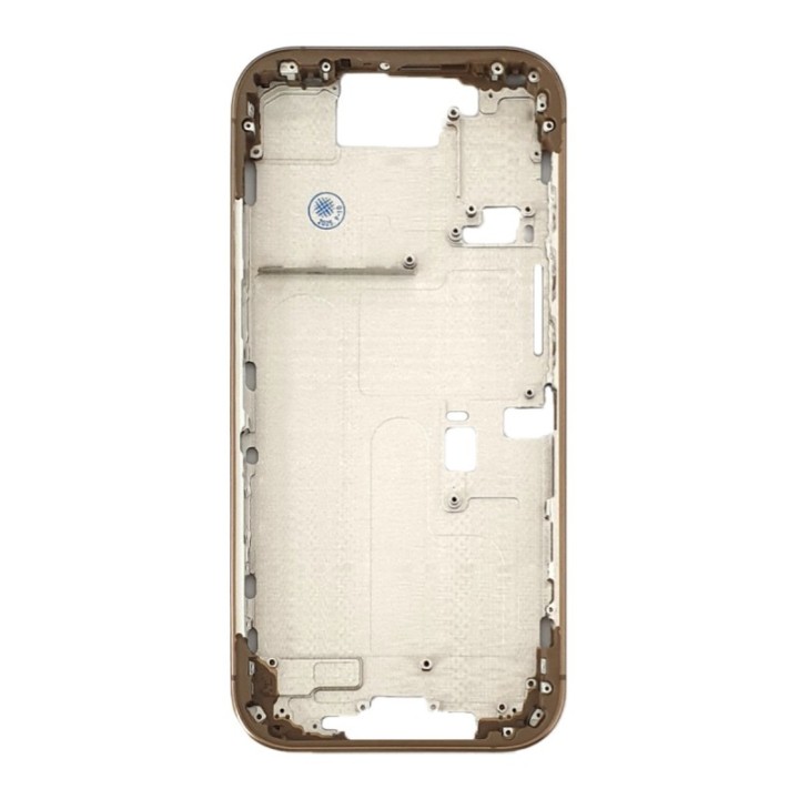 Carcasa intermedia para iPhone 16 Pro titanio color desierto