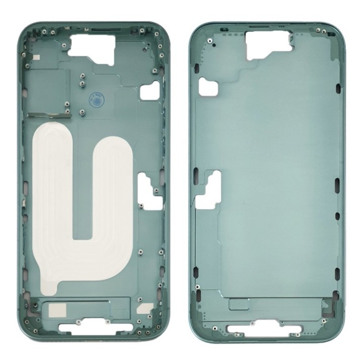 Carcasa intermedia para iPhone 16 Plus verde