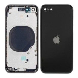 Chasis negro sin piezas para iPhone SE 2020