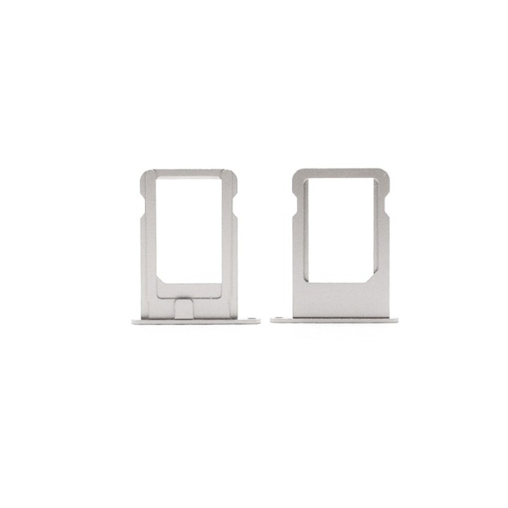 Bandeja Sim Y Micro Sd Para Iphone 5G / 5S / 5SE - Plata