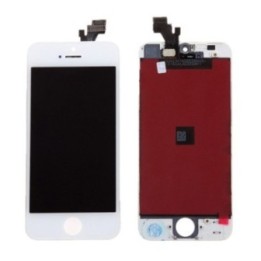 Pantalla completa para iPhone 5G blanca compatible