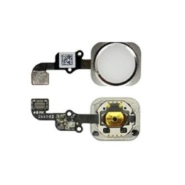 Flex con botón de menú blanco para iPhone 6G/6 PLUS