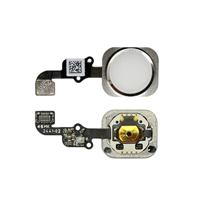 Flex con botón de menú blanco para iPhone 6G/6 PLUS