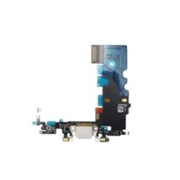 Flex con conector de carga,datos y accesorios lightning blanco para iPhone 8G A1905
