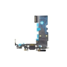 Flex con conector de carga datos y accesorios lightning negro para iPhone 8G A1905 original