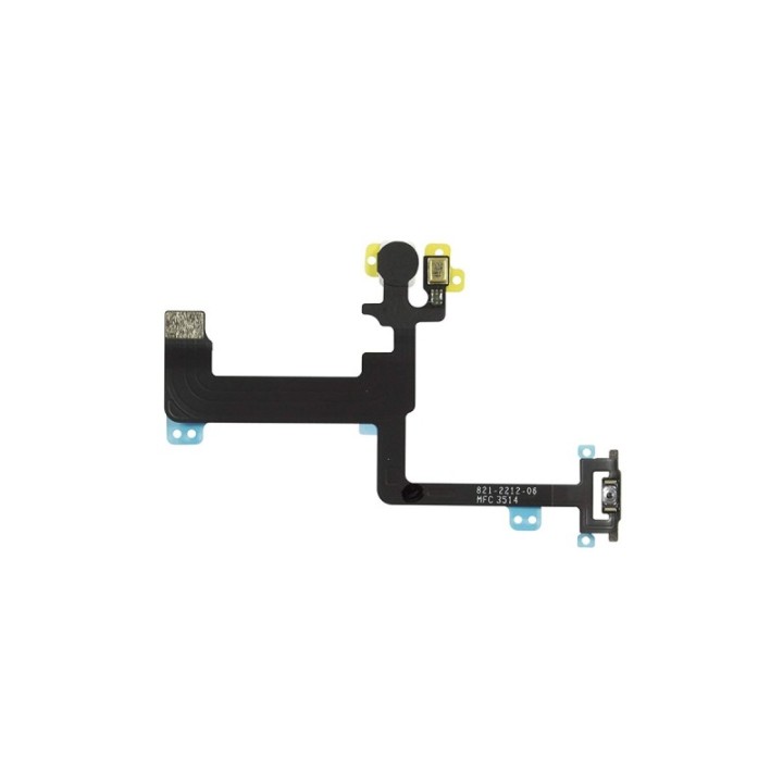 Flex con botón de encendido y micrófono para iPhone 6 PLUS